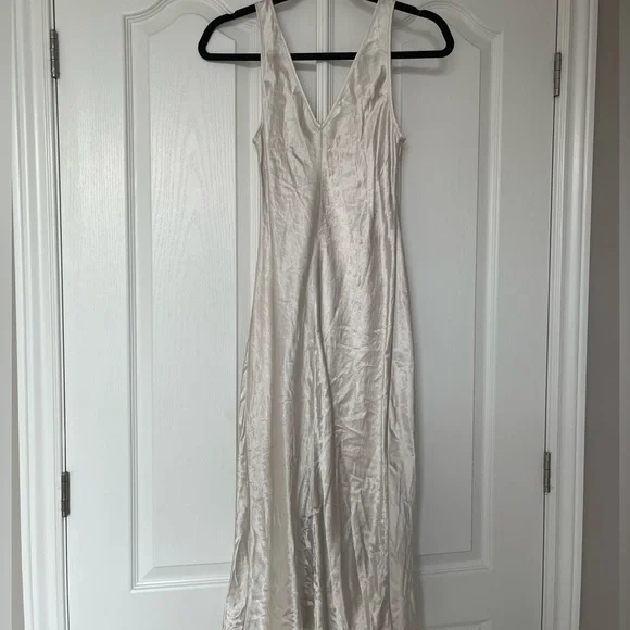 Babaton Casper Dress in Matte Pearl - Picture 10 of 11